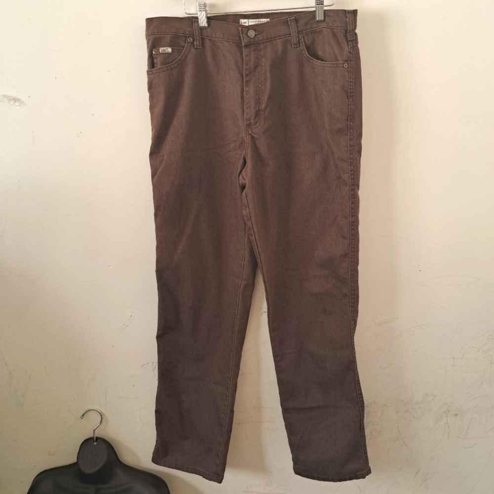 Women's Lee Brand Brown Jeans In Great Condition